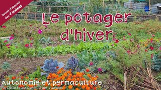 Présentation du potager dhiver  Autonomie et permaculture avec David [upl. by Marie647]