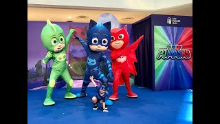 PJ Masks Live Show  Catboy Gekko and Owlette Meet and Greet in Singapore [upl. by Aillicirp]