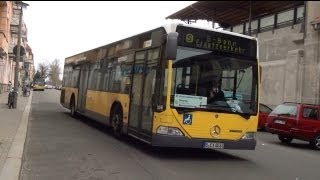 Schienenersatzverkehr SBahn Berlin Ringbahn  Busse auf der Linie B HD [upl. by Nnyletak549]