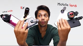 I Tested 6 Smartphone Lens Starting ₹200 Only  Wow😲 [upl. by Airtap]