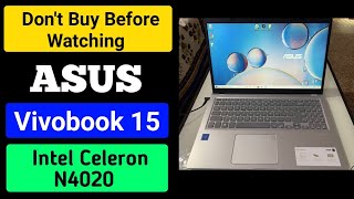 ASUS VivoBook 15 2021 156 inch 3962 cm HD Dual Core  asus vivobook 15 2021 celeron n4020 review [upl. by Neerbas]