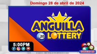 Anguilla Lottery en VIVO 📺 Domingo 28 de abril de 2024500 PM [upl. by Boyer]