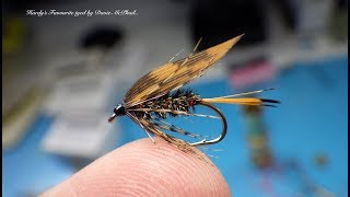 Tying the Hardys Favourite Wet Fly with Davie McPhail [upl. by Giark]