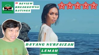 Dayang Nurfaizah  Lemah  MUSIC REVIEW BREAKDOWNS RATINGS [upl. by Hettie725]