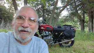 Day 3 RE Interceptor 650 Camping Motorcycle 1400 Miles [upl. by Getraer]