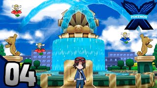 Pokémon X  Ep4  Ruta 4 Senda del Parterre REPARTIR EXPERIENCIA [upl. by Colville639]