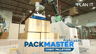 Effortless Palletizing PackMaster Cobot Highlights [upl. by Irehs]