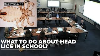 Middle Tennessee school board discusses head lice procedures [upl. by Elagibba]