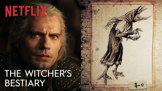 Netflix Presents The Witchers Bestiary  Netflix [upl. by Malachy]