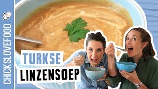 TURKSE LINZENSOEP MERCIMEK ÇORBASI  CHICKSLOVEFOOD [upl. by Noevart]