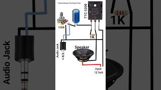 TTC 5200 IC AUDIO AMPLIFIER CONNECTION short [upl. by Yendor536]