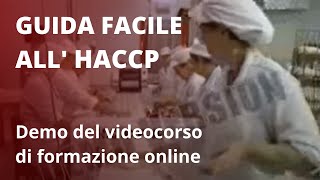 GUIDA FACILE ALL HACCP  Demo del videocorso di formazione online di Mega Italia Media [upl. by Assillem705]