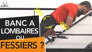 Muscler les FESSIERS grâce aux extensions au banc à lombaires Musculation de la chaîne postérieure [upl. by Hembree440]