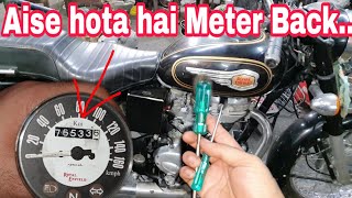 Meter Back kaise karte hai🧐  khulega raaz  NCR Motorcycles [upl. by Leibarg593]