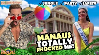 Manaus Im blown away 🇧🇷 Travel guide for a perfect visit  JUNGLE BEACH SAFETY amp PARTY [upl. by Rednael478]