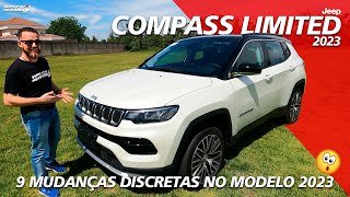 Jeep Compass Limited 2023  9 MUDANÇAS QUE GANHA E PERDE [upl. by Clyde774]