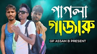 পাগলা গাজারুpagla Gajaru deshi bangla entertainment video [upl. by Teemus]