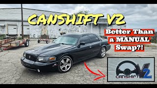 STOP if You Were Thinking of Manual Swapping Your Crown Vic Try THIS Instead CANSHIFT V2 [upl. by Kesley]