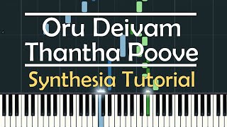 Oru Deivam Thantha Poove ║ Synthesia Tutorial By Joel Biju Mathew [upl. by Silverstein339]