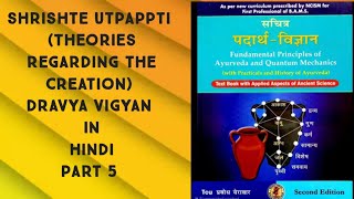 shrishte utpappti Theories regarding the creationdravya vigyan in hindi part 5 [upl. by Ueik]