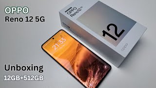 OPPO Reno 12 5G Unboxing [upl. by Ramaj]