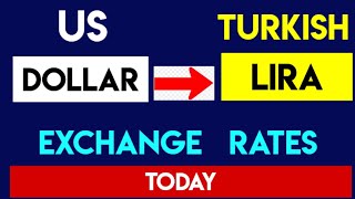 1 USD to TRY  US Dollar to Turkish Lira Currency Exchange Rate Today 04 September 2024 [upl. by Bringhurst]