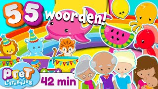 Educatieve Kinderfilmpjes • Pretlettertjes Special Woordjes Leren Peuter • Nederlands Gesproken [upl. by Hakilam874]