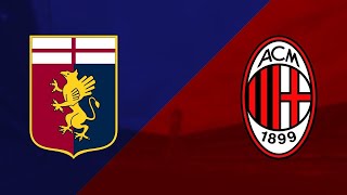 GENOA vs MILAN  SERIE A  8° Giornata  live livestream [upl. by Sirdi]