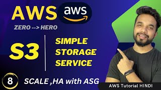 Master AWS S3 Storage A Beginners Guide with Practical Examples  HINDI [upl. by Nitsa]