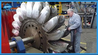 How To Build Hydroelectric Plant On High Mountain Pelton Turbine amp Generator Manufacturing Process [upl. by Layton]