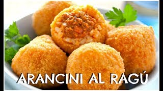 ARANCINI AL RAGÚ ♥ [upl. by Steddman]