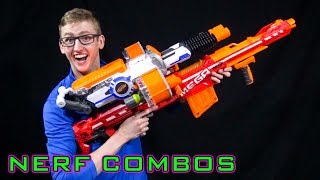 NERF COMBOS  RHINOFIRE [upl. by Eidahs891]