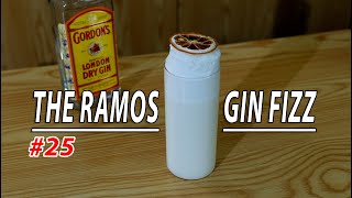 HỌC PHA CHẾ  BÀI 25  Gin  THE RAMOS GIN FIZZ [upl. by Gove]