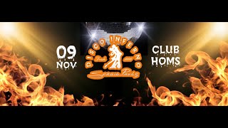 FESTA DISCO INFERNO 70s  DIA 09 DE NOVEMBRO  CLUB HOMS [upl. by Crandale]