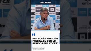 RENATO PORTALUPPI “PISTOLOU”COM A IMPRENSA NOVAMENTE [upl. by Llertram]