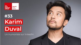 Karim Duval un humoriste sur LinkedIn [upl. by Sigfried]