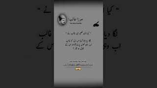 quotMirza Ghalib’s Heartfelt Shayari  Deepest Urdu Poetry to Touch Your Soulquot [upl. by Ainahtan]