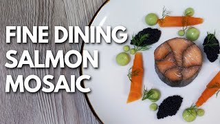 How to make FISH MOSAIC at home  Michelin Star Technique [upl. by Humbert]