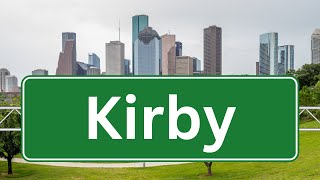 Kirby Drive  Houston Texas  Surprising Scenes  Entire Length [upl. by Catriona]