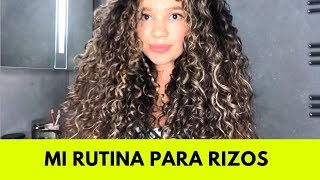 Mi rutina para Rizos definidos con método ScrunchRizos sin Frizz [upl. by Woodford212]