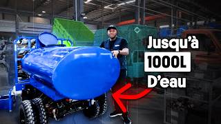 DAYANGcomment transporter 1000 litres d’eau sur une MOTO [upl. by Thirzi]