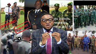 URGENT🚨🚨LE CHEF DETAT MAJOR GÉNÉRAL TSHIWEWE FRAPPE FORT ARRESTATION DES 27 OFFICIERS INFILTRÉS [upl. by Ynnos]