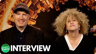 SPIDERMAN NO WAY HOME  Amy Pascal and Kevin Feige Official Interview [upl. by Lash]