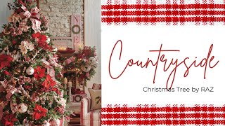 Country or Farmhouse Style Christmas Tree Ideas [upl. by Husein]