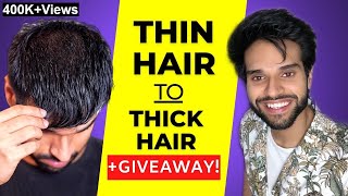 8 Thin Hair Tips  Hair Care amp Hairstyles  Hair Thinning Treatment  BeYourBest Grooming Hindi [upl. by Feola357]