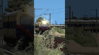 Memu Train Crossing Crave Railway Line  Train Simulator 2024 shorts shortvideo short [upl. by Imac]