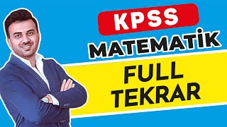 KPSS MATEMATİK FULL TEKRAR  ŞENOL HOCA [upl. by Alyek]