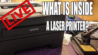 Dismantling A Laser Printer [upl. by Necyrb]