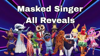 Masked Singer UK Season 5 All Reveals [upl. by Rasecoiluj]