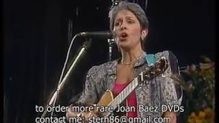 Joan Baez  Czechoslovakia 1989 [upl. by Yannodrahc]